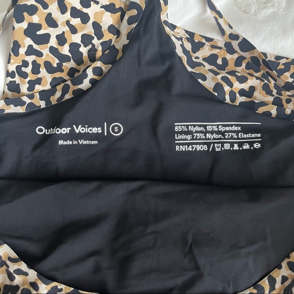 Outdoor Voices Cheetah Exercise Dress - Picture 3 of 4